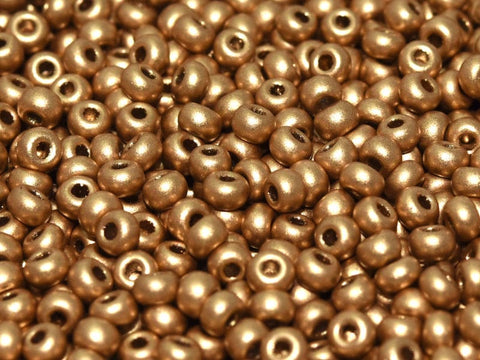 Czech Seed Beads 8/0 Aztec Gold (250gms) CZECH SEED BEADS 8/0 AZTEC GOLD