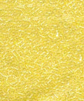 DB0053 Miyuki Delica 11/0 Lined Pale Yellow AB (5 GMS) Miyuki Delica beads 11/0