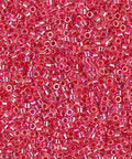 DB0075 Miyuki Delica 11/0 Lined Dark Rose AB (10g/50g) DELICA 11/0 LINED DARK ROSE AB