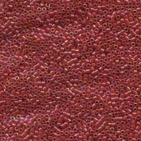 DB0162 Miyuki Delica 11/0 Opaque red AB (50g) DB0162 Miyuki Delica 11/0 Opaque red AB (50g)