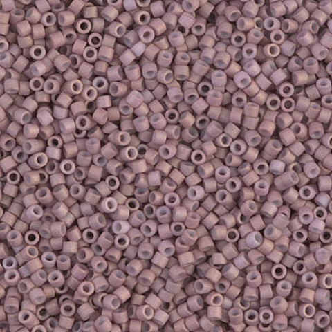 DB0379 Miyuki Delica 11/0 Matted Opaque Dusty Mauve Luster DB0379 Miyuki Delica 11/0 Matted Opaque Dusty Mauve Luster