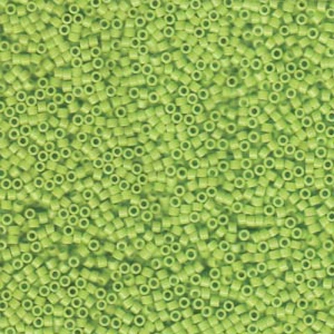 DB0733 Miyuki Delica 11/0 Opaque Chartreuse DELICA 11/0 OPAQUE CHARTREUSE