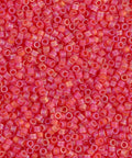DB0856 Miyuki Delica 11/0 Trans Red Orange Miyuki Delica 11/0 Trans Red Orange (DB-856)