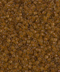 (DB1391) MIYUKI DELICA 11/0 MUSTARD LINED AMBER (5 GMS) (DB1391) MIYUKI DELICA 11/0 MUSTARD LINED AMBER (5 GMS)