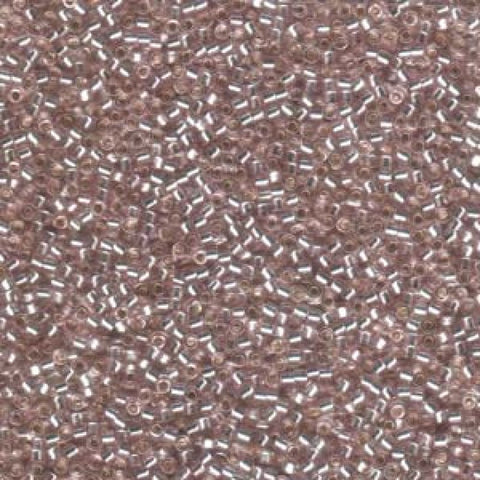 (DB1433) MIYUKI DELICA 11/0 SILVER LINED PALE BUSH (5 GMS) (DB1433) MIYUKI DELICA 11/0 SILVER LINED PALE BUSH (5 GMS)