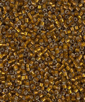 (DB1681) MIYUKI DELICA 11/0 SILVER LINED GLAZED DK SAFFRON (5 GMS) (DB1681) MIYUKI DELICA 11/0 SILVER LINED GLAZED DK SAFFRON (5 GMS)