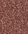 DB1704 Miyuki Delica 11/0 Copper Pearl lined Pink mist DB1704 Miyuki Delica 11/0 Copper Pearl lined Pink mist