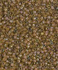 (DB1738) MIYUKI DELICA 11/0 COCOA LINED CHARTREUSE AB (5 GMS) (DB1738) MIYUKI DELICA 11/0 COCOA LINED CHARTREUSE AB (5 GMS)