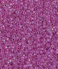 (DB1744) MIYUKI DELICA 11/0 FUCHSIA LINED OPAL AB (5 GMS) (DB1744) MIYUKI DELICA 11/0 FUCHSIA LINED OPAL AB (5 GMS)