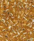 (DBL0042) MIYUKI DELICA 8-0 SILVER LINED GOLD (5 GMS) DELICA 8/0 SILVER LINED GOLD
