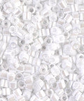 (DBL0201) MIYUKI DELICA 8-0 WHITE PEARL (5 GMS) DELICA 8/0 WHITE PEARL