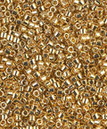 (DBM0031) MIYUKI DELICA 10/0 24KT GOLD PLATED (5 GMS) (DBM0031) MIYUKI DELICA 10/0 24KT GOLD PLATED (5 GMS)