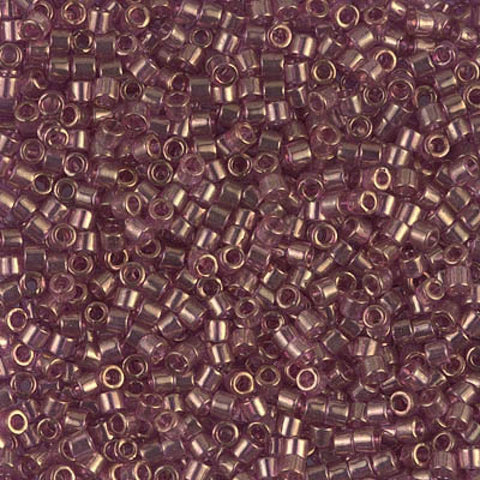(DBM0108) MIYUKI DELICA 10/0 GOLD LUSTER AMETHYST (5 GMS) (DBM0108) MIYUKI DELICA 10/0 GOLD LUSTER AMETHYST (5 GMS)