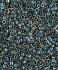 (DBM0324) MIYUKI DELICA 10-0 METALLIC GREEN IRIS MATTED (5 GMS) DELICA 10/0 METALLIC GREEN IRIS MATTED