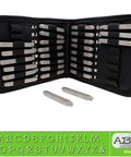 DOTS LETTER SET UPPERCASE PUNCH 27 PC (3MM) DOTS LETTER SET UPPERCASE PUNCH 27 PC (3MM)