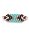 COLOR 2 (EB8256-D19) (EB8256-X) MIYUKI & TOHO Handmade Japanese Seed Beads Links, 35~36.5mm  (1 PC) (EB8256-X) MIYUKI & TOHO Handmade Japanese Seed Beads Links, 35~36.5mm  (1 PC)