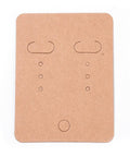 (EC7544A) Paper Earring Display Card, Rectangle, Goldenrod 67x50mm (40 PCS) (EC7544A) Paper Earring Display Card, Rectangle, Goldenrod 67x50mm (40 PCS)
