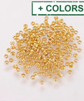 Economy Brass Crimp Beads 2x1.2mm Economy Brass Crimp Beads 2x1.2mm