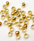 GOLD Economy Brass Crimp Beads 2x1.2mm Economy Brass Crimp Beads 2x1.2mm