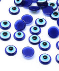 (EE4431-X) Resin Evil Eye Cabochon (+/- 50 pieces) Resin Evil Eye Cabochons, 