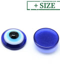 (EE4431-X) Resin Evil Eye Cabochon (+/- 50 pieces) Resin Evil Eye Cabochons, 