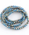 Electroplate Glass Faceted Abacus Bead Strands, Half Rainbow Plated, LightSkyBlue 6MM (BE5102) Electroplate Glass Faceted Abacus Bead Strands, Half Rainbow Plated, LightSkyBlue  Size: about 6mm in diameter, 4mm thick, hole: 1mm; about 100pcs/strand, 15.7".