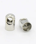 (EN4364) Brass Cord Ends 8x5mm Platinum (20 PCS) (EN4364) Brass Cord Ends 8x5mm Platinum (20 PCS)