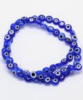 Evil Eye Lampwork 10mm Blue Evil Eye Lampwork 10mm Blue