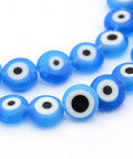 (EY4357-2) Lampwork glass Evil Eye 8mm (20 PCS) (EY4357-2) Lampwork glass Evil Eye 8mm (20 PCS)