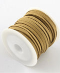 Faux Suede Cord, Faux Suede Lace, BurlyWood Size: about 3mm wide, 1.5mm thick Faux Suede Cord, Faux Suede Lace, BurlyWood Size: about 3mm wide, 1.5mm thick, spool: 49x44mm; about 5m/roll