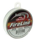 (FL08CR50) BEADSMITH 8 LB FIRELINE CRYSTAL .007 IN-.17MM DIA 50 YRD FL08CR50 8 LB FIRELINE CRYSTAL .007 IN/.17MM DIA 50 YRD