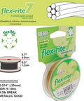 Flexrite 7 Strand 0.014 METALLIC GOLD SATIN (30 Ft) Flexrite 7 Strand 0.014 METALLIC GOLD SATIN (30 Ft)