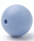 CORNFLOWER BLUE Food Grade Environmental Silicone Chewing Beads For Teethers 8~10mm Food Grade Environmental Silicone Chewing Beads For Teethers 8~10mm