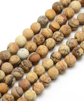 Frosted Jasper 4mm Frosted Jasper 4mm