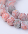 (GB4682) Natural Netstone Beads Strands, Round, Frosted 8MM (GB4682) Natural Netstone Beads Strands, Round, Frosted 8MM