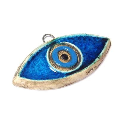 (GE2952) Evil Eye ceramic pendant (1 PC) Evil eye ceramic pendant