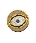 (GE5858A) Wooden Conector Round Eye 22mm (2 PCS) Wooden Conector Round Eye 22mm