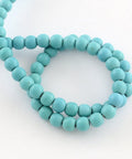 Gemstone Beads, Synthetical Turquoise, Round, SkyBlue  6mm Gemstone Beads, Synthetical Turquoise, Round, SkyBlue Size: about 6mm in diameter, hole: 1mm; about 60pcs/strand