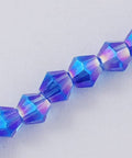 Glass Bicone beads 4MM (1 STR) Glass bicone beads