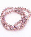 Glass Bicones 4mm RosyBrown (BE96) Glass Bicones 4mm RosyBrown (BE96)