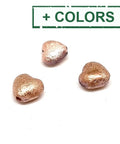 (HE00030-X) GLASS CRYSTAL HEARTS 6 MM  (30 PCS) (HE00030-X) GLASS CRYSTAL HEARTS 6 MM  (30 PCS)
