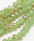 Glass Faceted Beads 3x2mm Glass Faceted Beads 3x2mm