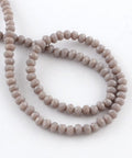 Glass faceted beads Rosybrown 4mm (Be3079) Glass faceted beads Rosybrown 4mm (Be3079)