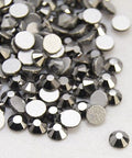 HEMATITE (FB-SS16-566) Glass Flat Back Rhinestone, Grade A, Back Plated, 3.8~4mm (5 GMS) Glass Flat Back Rhinestone, Grade A, Back Plated, 3.8~4mm (5 GMS)