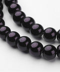 BLACK Glass Pearl Beads Strands, Pearlized, Round, 10mm Glass Pearl Beads Strands, Pearlized, Round, Black Size: about 10mm in diameter, hole: 1mm, about 85pcs/strand