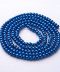 Glass Pearl Beads Strands, Pearlized, Round, SteelBlue 4MM (BE5021) Glass Pearl Beads Strands, Pearlized, Round, SteelBlue Size: about 4mm in diameter, hole: 1mm, about 216pcs/str