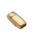 (GQ6444A) Good Quality Magnetic clasp  Magnetic clasp for 6x3mm Hole: 6 x 3 (24KT GOLD PLATED) (GQ6444A) Good Quality Magnetic clasp  Magnetic clasp for 6x3mm Hole: 6 x 3 (24KT GOLD PLATED)