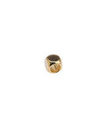 (GQ6497A) 24 KT GOLD PLATED (GQ6497X) Brass rounded cube bead 4mm H2,8mm (20 pcs) (GQ6497X) Brass rounded cube bead 4mm H2,8mm (20 pcs)