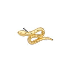 (GQ6500A) 24KT GOLD PLATED (GQ6500X) Good Quality Earring snake with titanium pin (2 pcs) (GQ6500X) Good Quality Earring snake with titanium pin (2 pcs)
