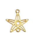 (GQ6502A) Good Quality Starfish motif wireframe ss16 with 2 rings (2 pcs) (GQ6502A) Good Quality Starfish motif wireframe ss16 with 2 rings (2 pcs)